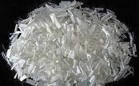 Short glass fibers