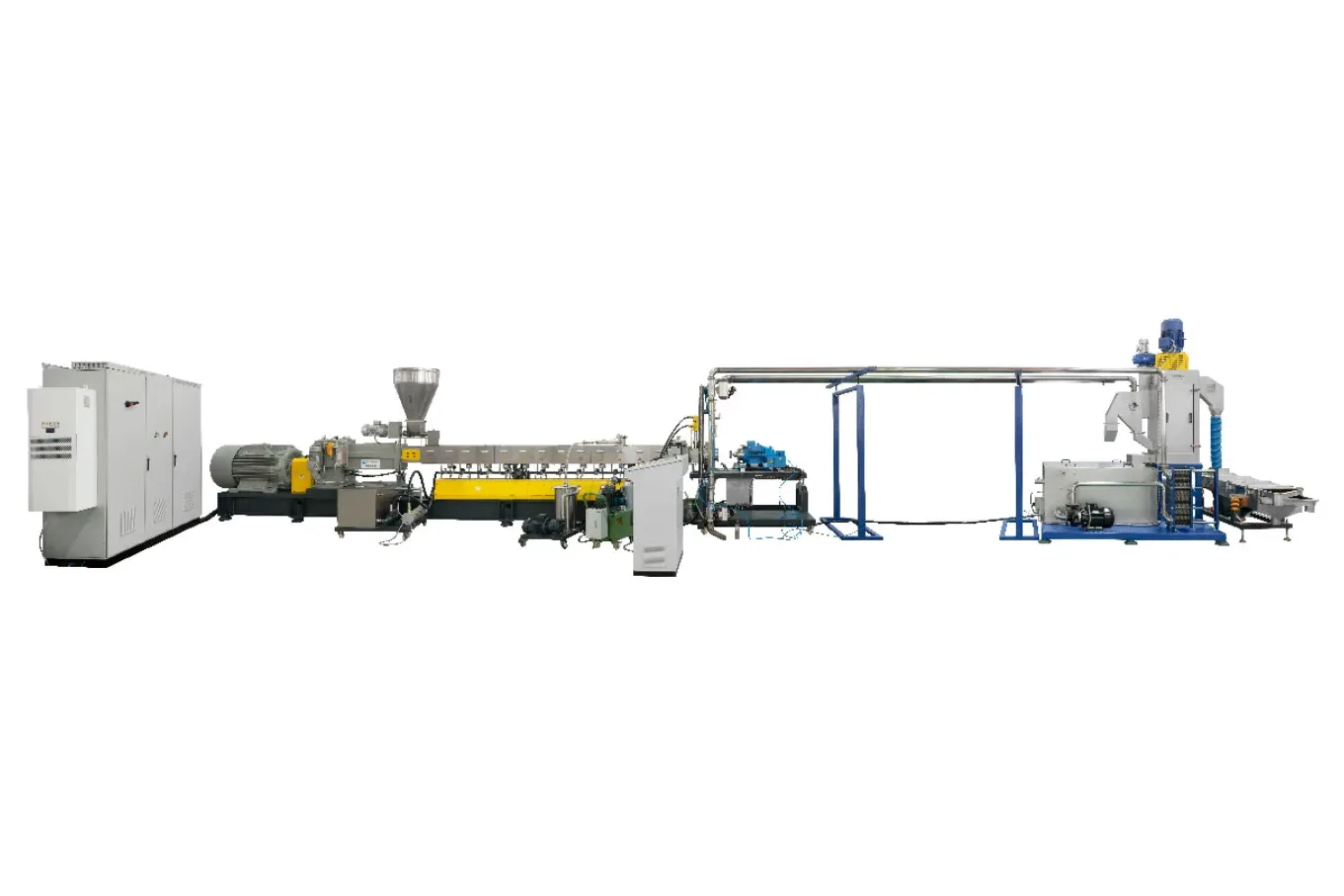 compounding twin screw extruder in Masterbatch Manufacturing Process