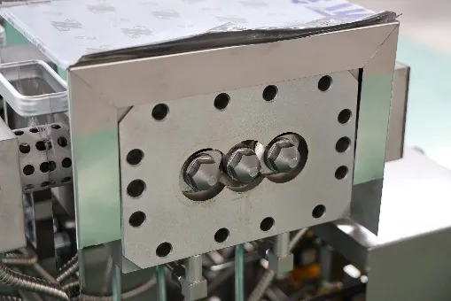Triple Screw Plastic Extruder
