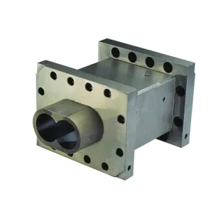 closed twin screw extruder barrel